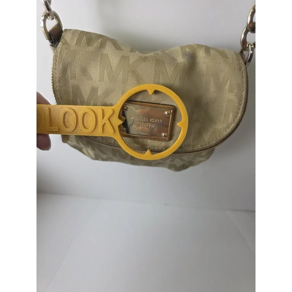 MICHAEL KORS Brown, Beige Crossbody Bag - Picture 5 of 14